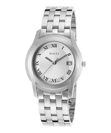 gucci silver ladts watch roman numeral|Gucci high watch making.